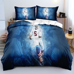 Buffalo Football League Bills Duvet Cover Quilt Cover Pillowcase Bedding Set