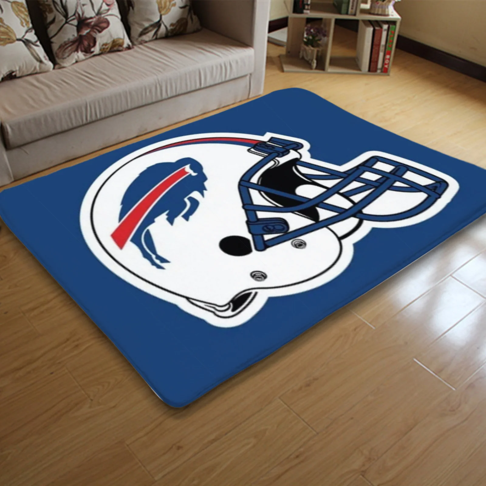 Buffalo Bills Football Team Carpet Living Room Bedroom Mats Kitchen Bathroom Rugs