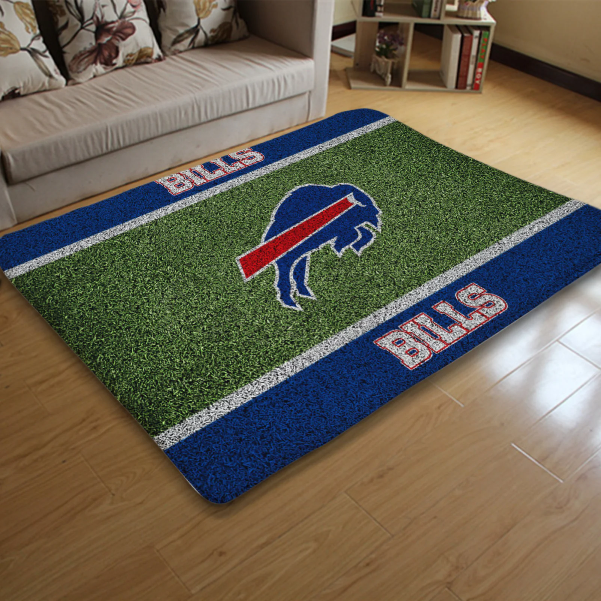 Buffalo Bills Football Team Carpet Living Room Bedroom Mats Kitchen Bathroom Rugs