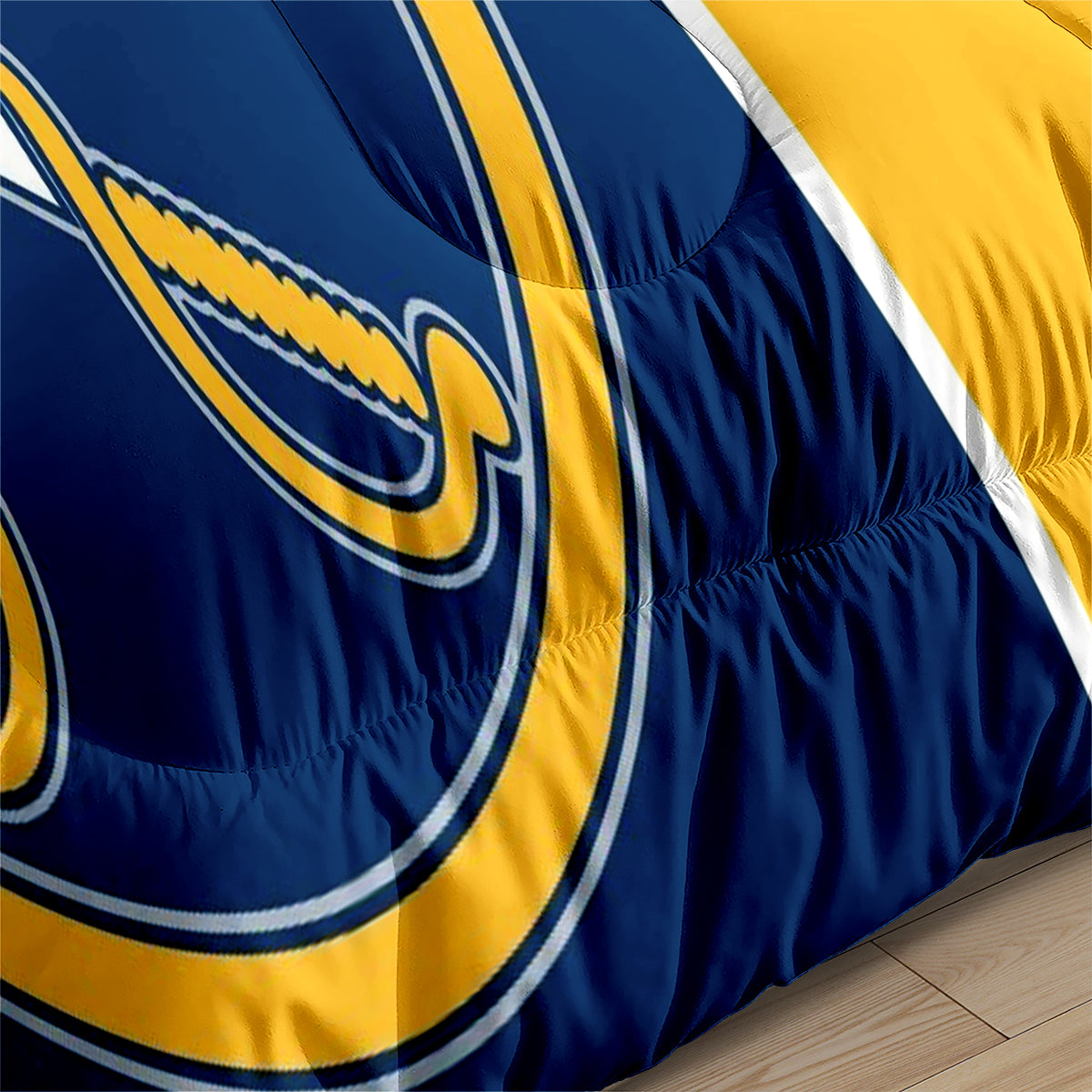 Buffalo Sabres Hockey League Comforter Pillowcase Sets Blanket All Season Reversible Quilted Duvet