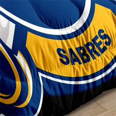 Buffalo Sabres Hockey League Comforter Pillowcase Sets Blanket All Season Reversible Quilted Duvet
