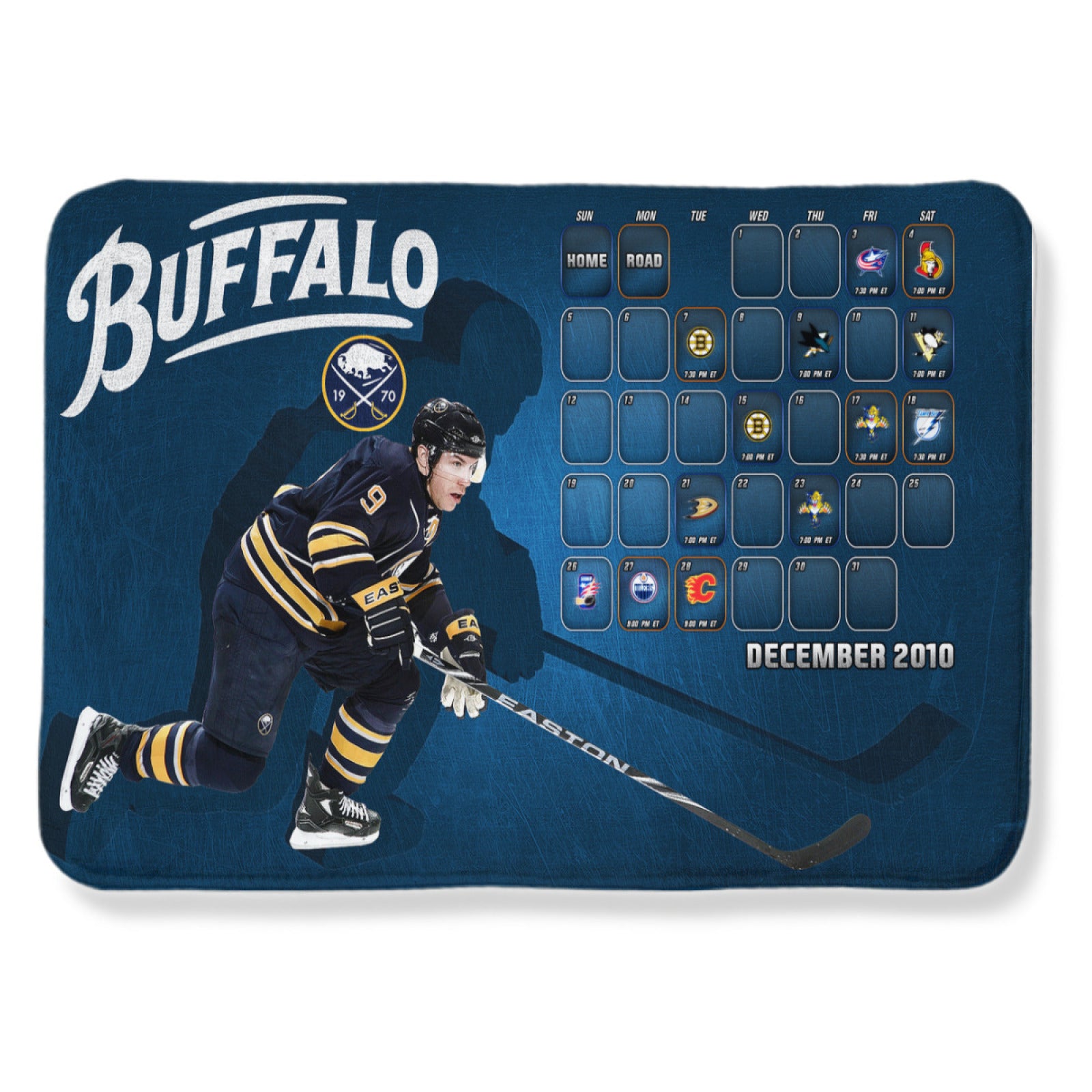 Buffalo Sabres Hockey League Carpet Living Room Bedroom Mats Kitchen Bathroom Rugs