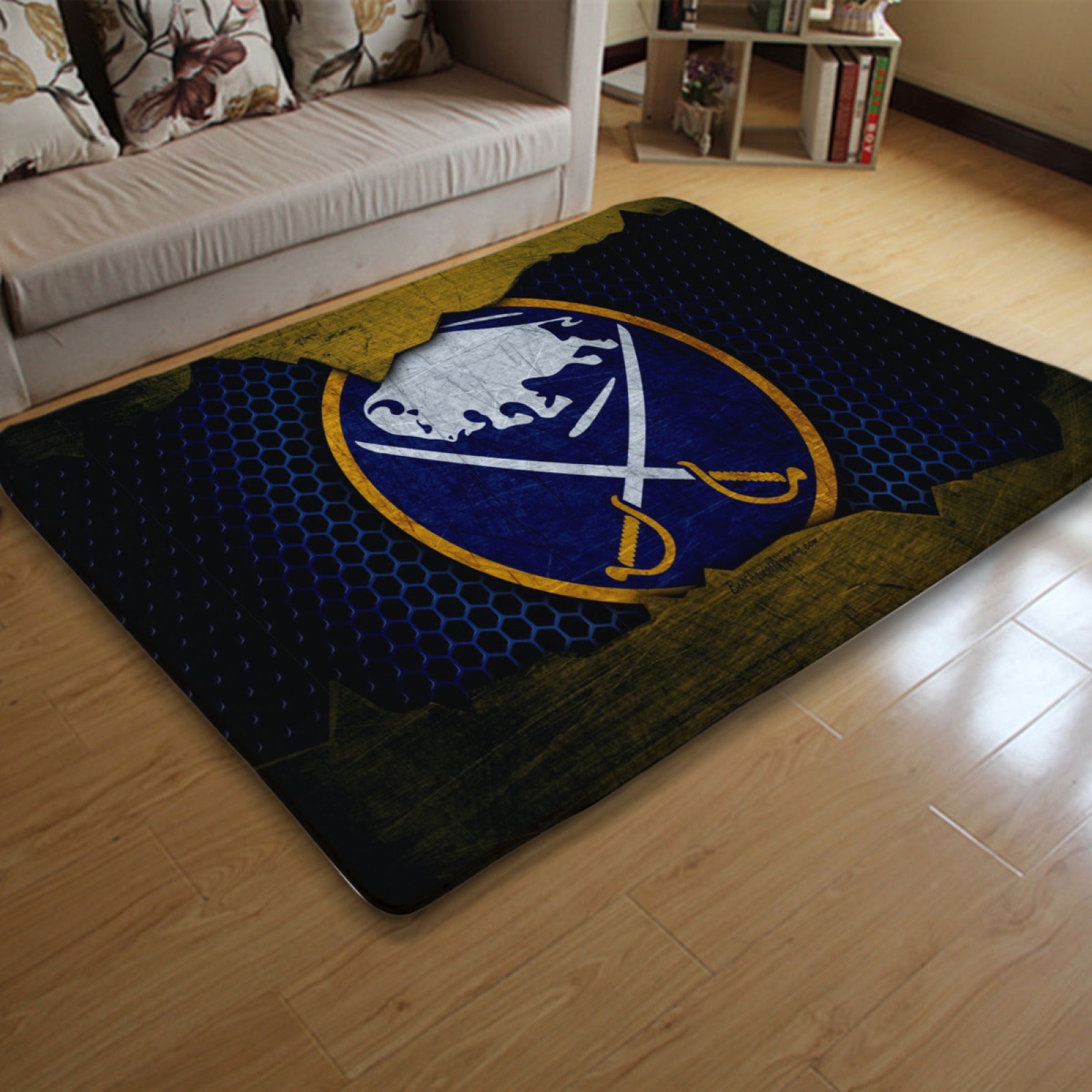 Buffalo Sabres Hockey League Carpet Living Room Bedroom Mats Kitchen Bathroom Rugs