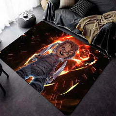 Chucky Horror Movie Carpet Living Room Bedroom Sofa Rug Door Mat