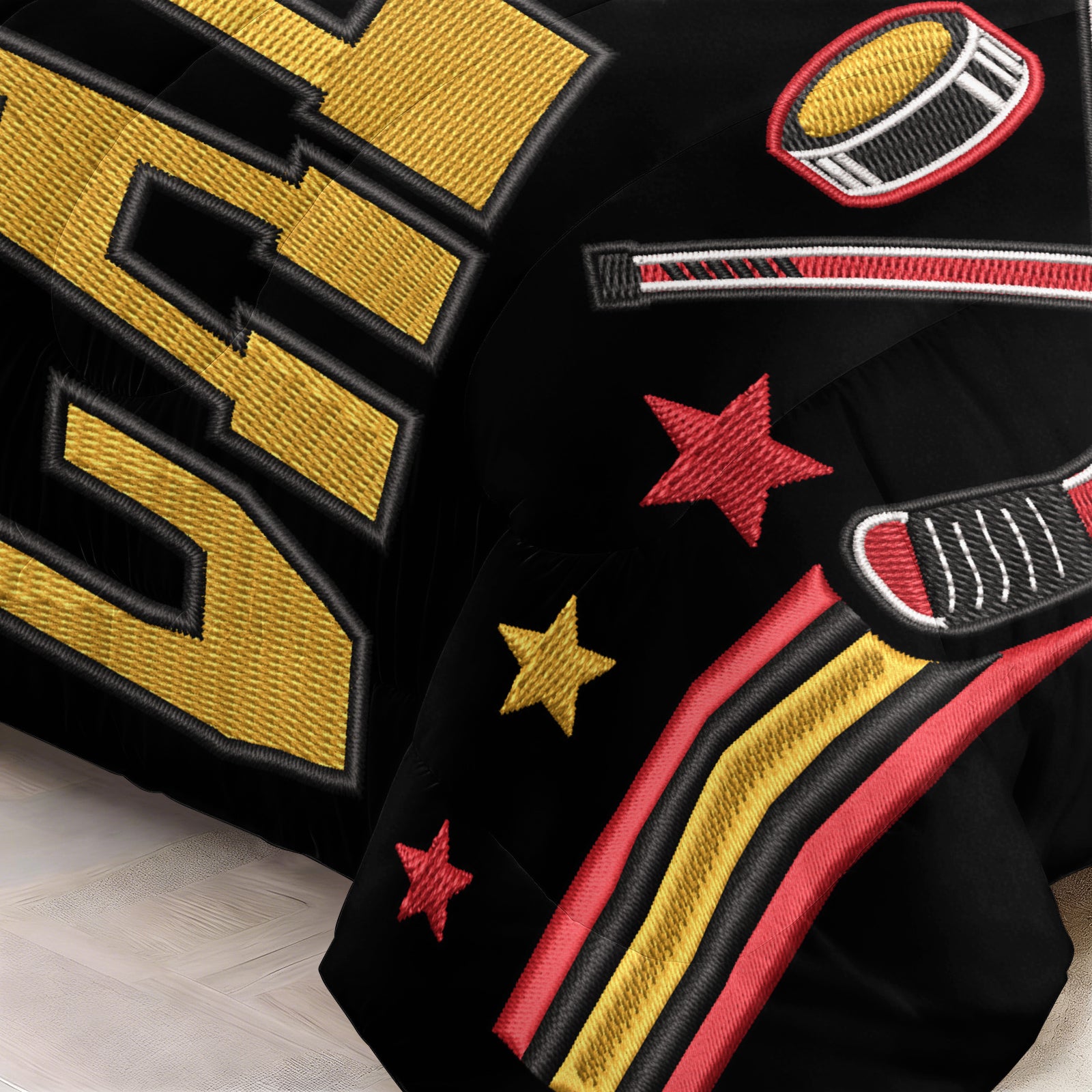 Calgary Flames Hockey League Comforter Pillowcase Sets Blanket All Season Reversible Quilted Duvet