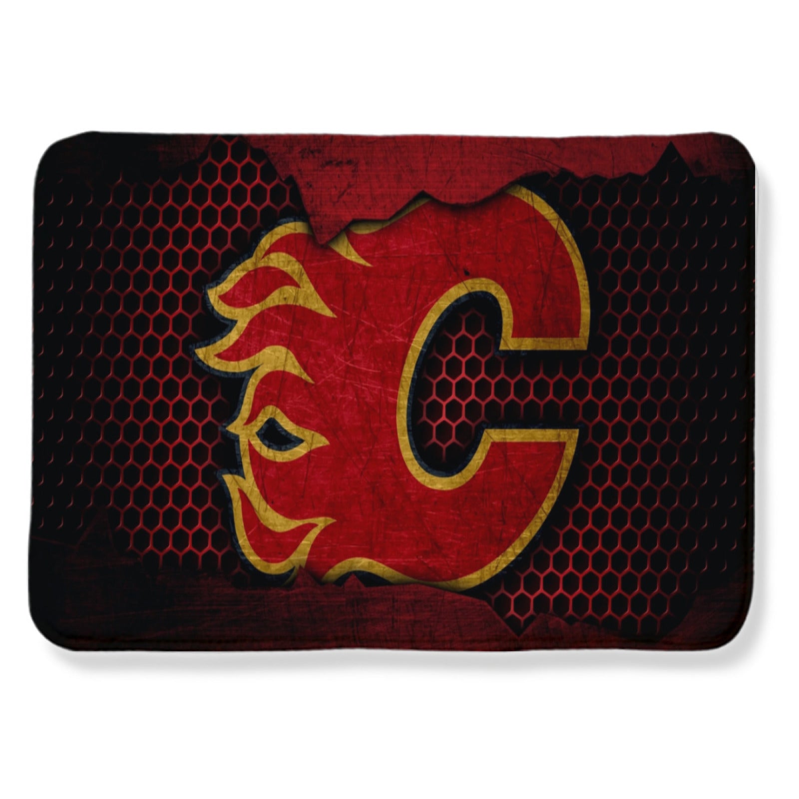 Calgary Flame Hockey League Carpet Living Room Bedroom Mats Kitchen Bathroom Rugs