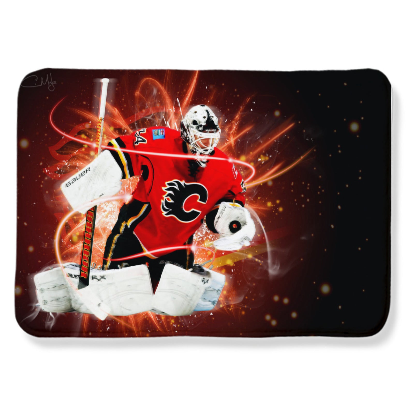 Calgary Flame Hockey League Carpet Living Room Bedroom Mats Kitchen Bathroom Rugs