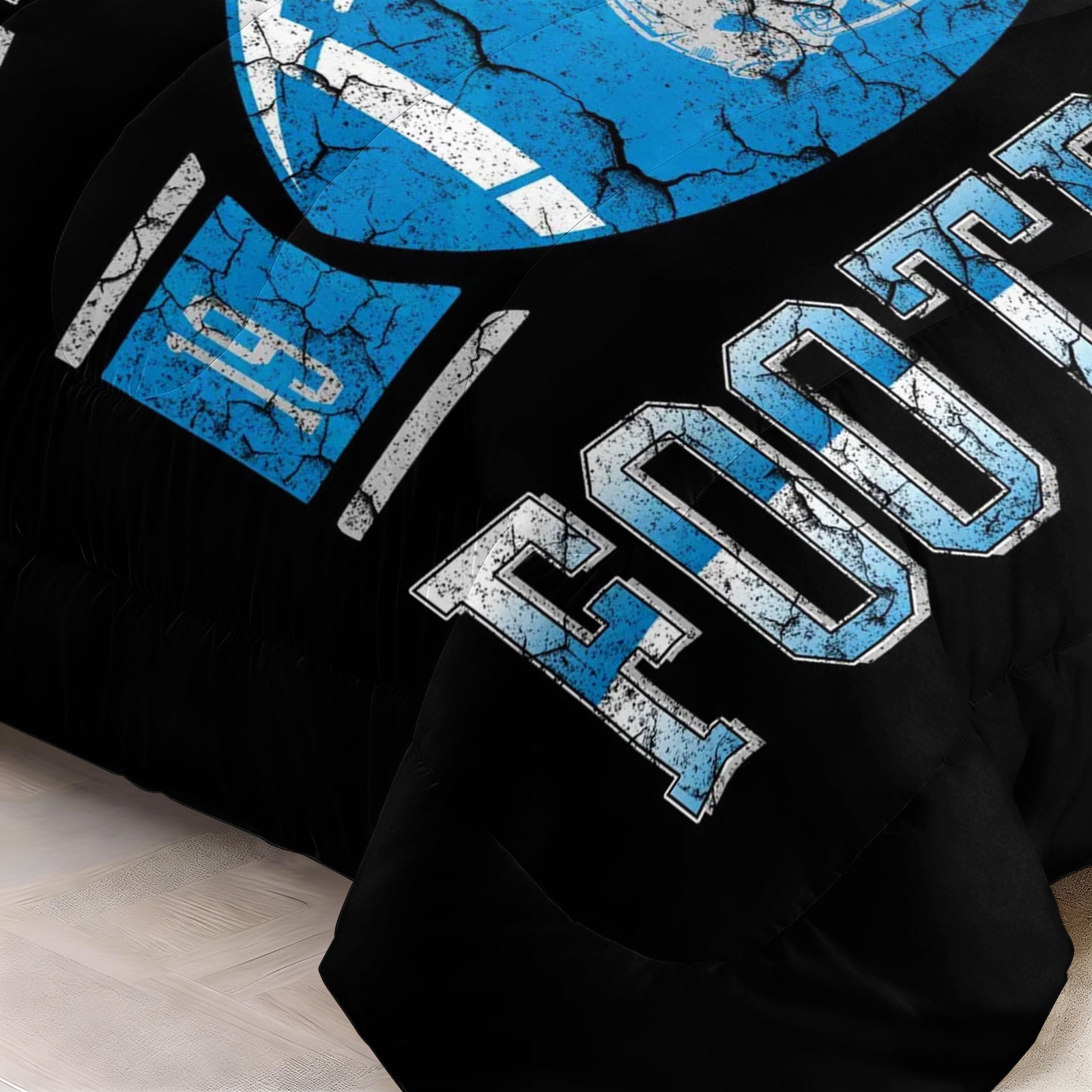Carolina Panthers Comforter Pillowcase Sets Blanket All Season Reversible Quilted Duvet
