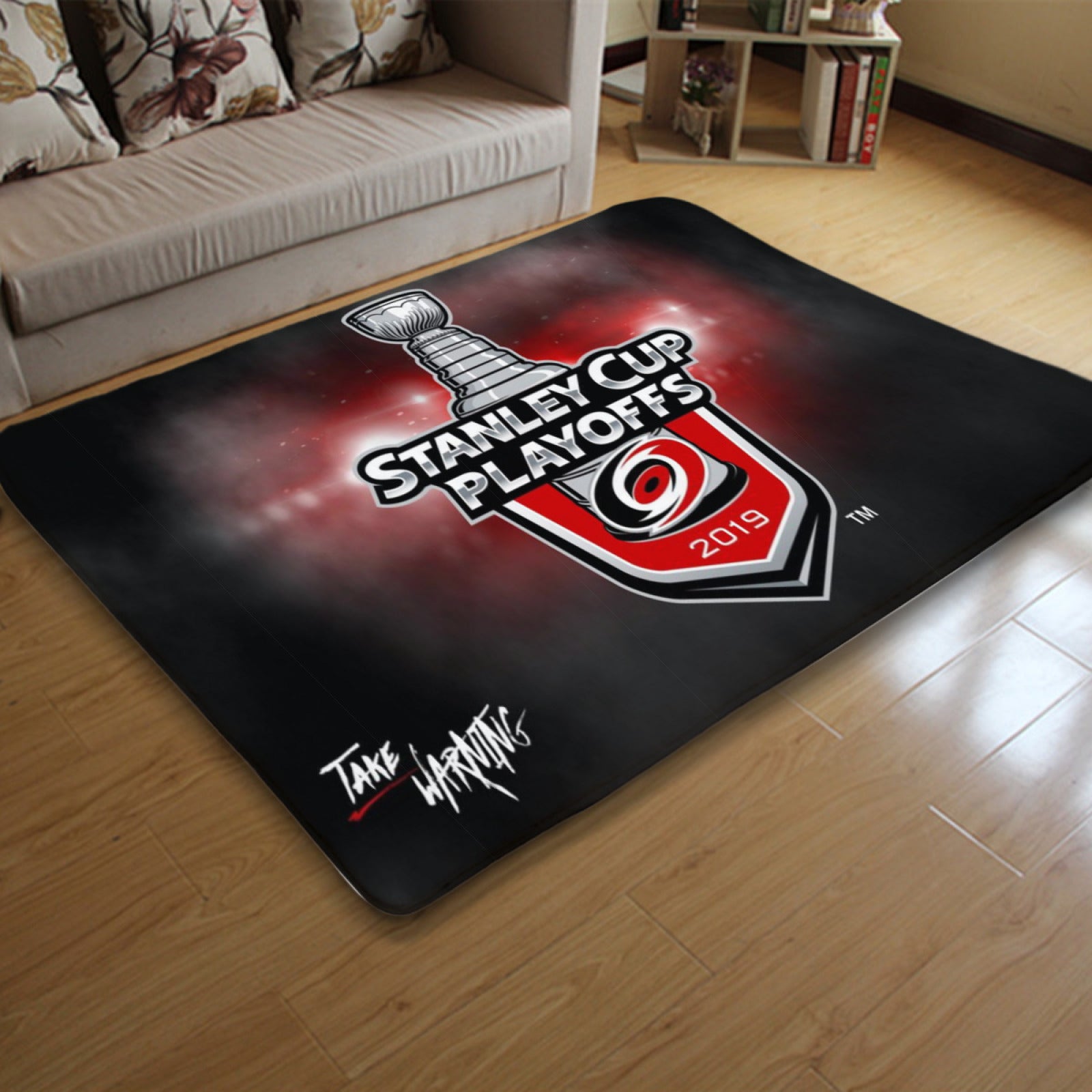 Carolina Hurricanes Hockey League Carpet Living Room Bedroom Mats Kitchen Bathroom Rugs