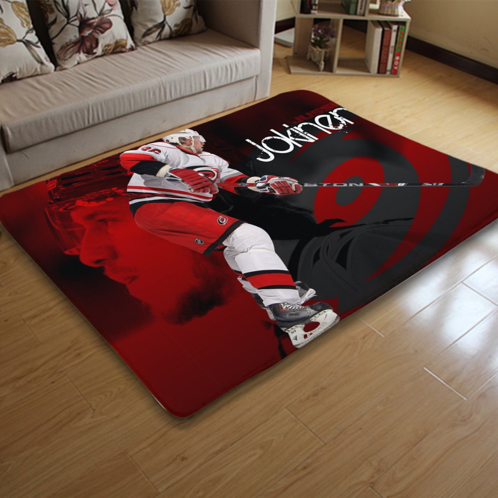 Carolina Hurricanes Hockey League Carpet Living Room Bedroom Mats Kitchen Bathroom Rugs