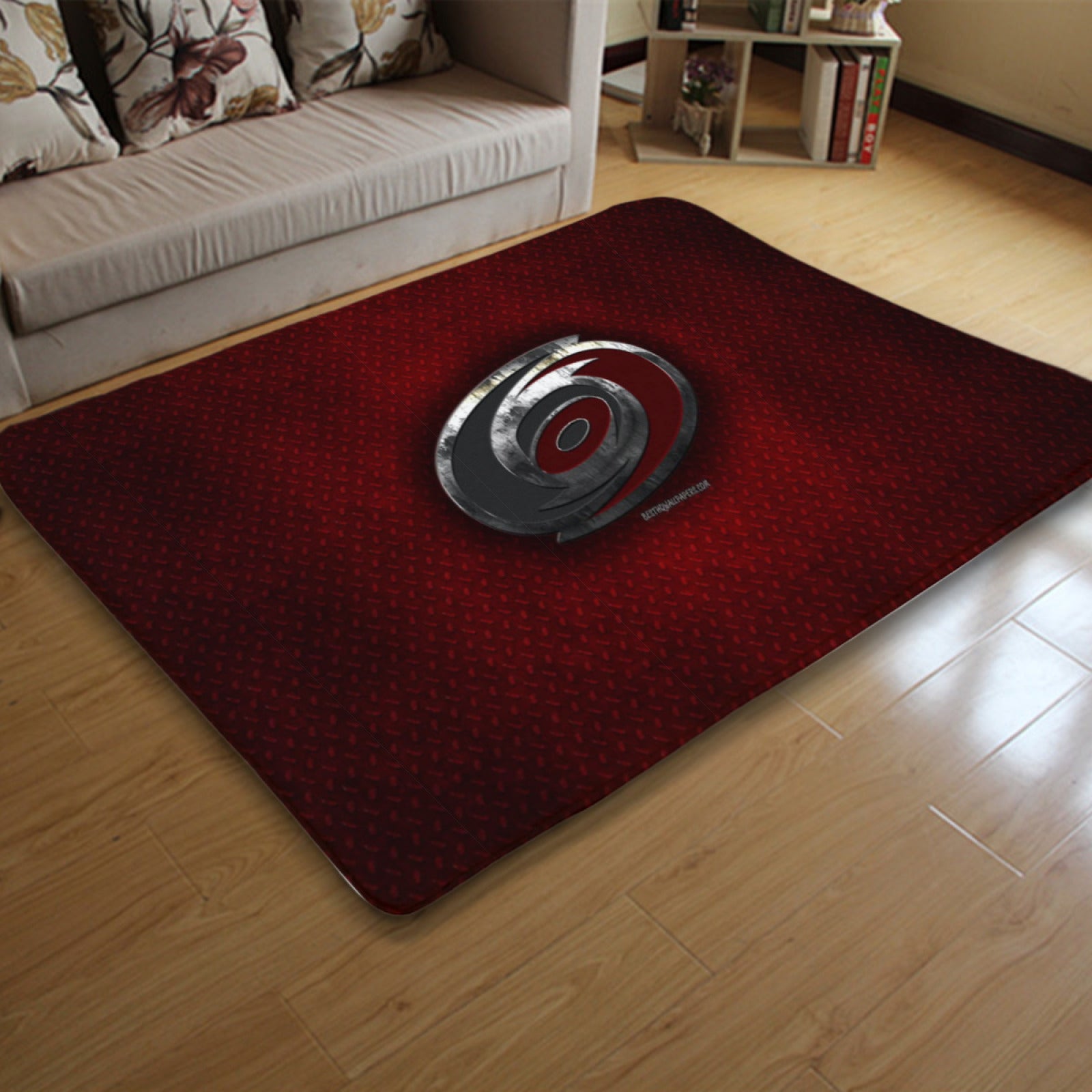 Carolina Hurricanes Hockey League Carpet Living Room Bedroom Mats Kitchen Bathroom Rugs