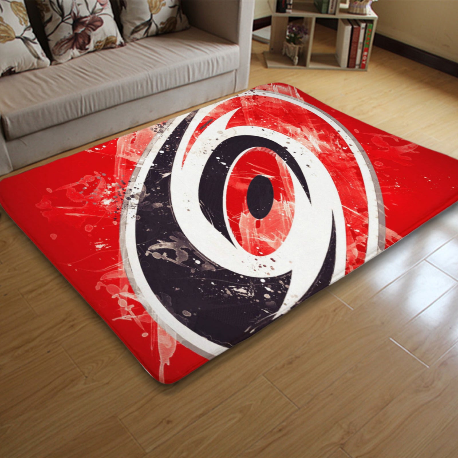 Carolina Hurricanes Hockey League Carpet Living Room Bedroom Mats Kitchen Bathroom Rugs