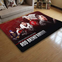 Carolina Hurricanes Hockey League Carpet Living Room Bedroom Mats Kitchen Bathroom Rugs