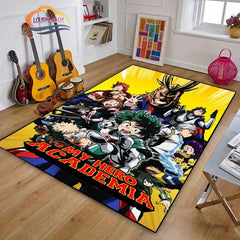 My Hero Academia Carpet Living Room Bedroom Sofa Mat Door Mat Kitchen Bathroom Rugs