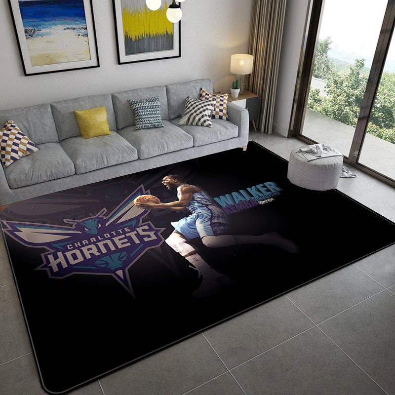 Charlotte Hornets Carpet Living Room Bedroom Mats Kitchen Bathroom Rugs