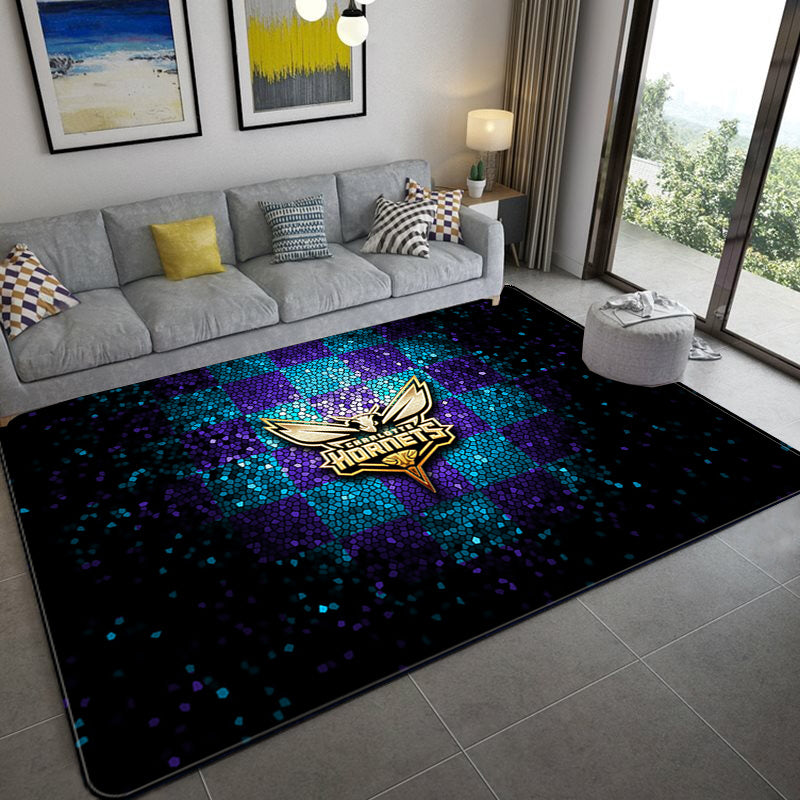 Charlotte Hornets Carpet Living Room Bedroom Mats Kitchen Bathroom Rugs