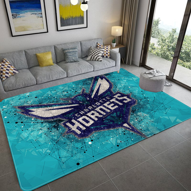 Charlotte Hornets Carpet Living Room Bedroom Mats Kitchen Bathroom Rugs