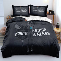 Charlotte Hornets Bedding Set Quilt Cover Without Filler