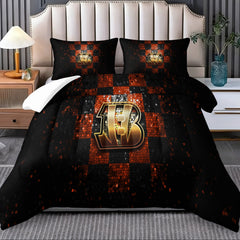 Cincinnati Bengals Comforter Pillowcase Sets Blanket All Season Reversible Quilted Duvet