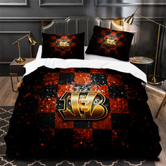 Cincinnati Bengals Football Duvet Cover Quilt Case Pillowcase Bedding Set Without Filler