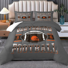 Cleveland Browns Comforter Pillowcase Sets Blanket All Season Reversible Quilted Duvet