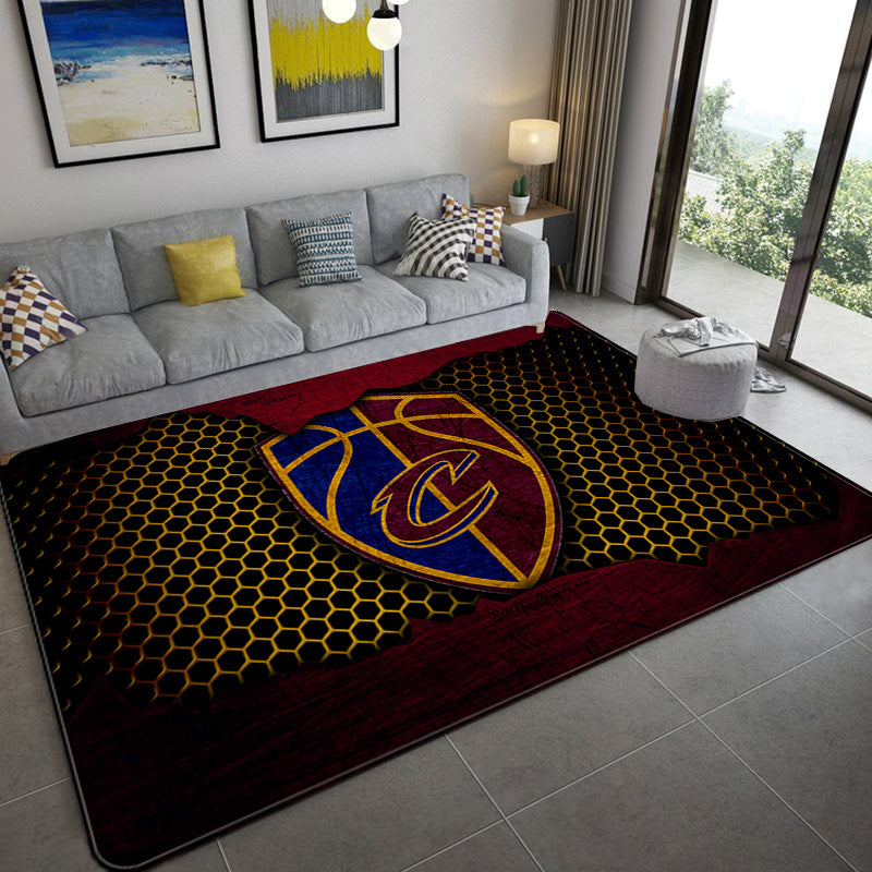 Cleveland Cavaliers Carpet Living Room Bedroom Mats Kitchen Bathroom Rugs