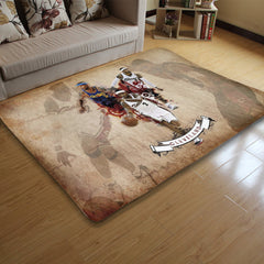 Cleveland Basketball Cavaliers Carpet Living Room Bedroom Mats Kitchen Bathroom Rugs