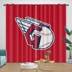 Cleveland Guardians Blackout Curtain for Living Room Bedroom Window Treatment