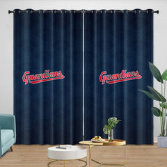 Cleveland Guardians Blackout Curtain for Living Room Bedroom Window Treatment