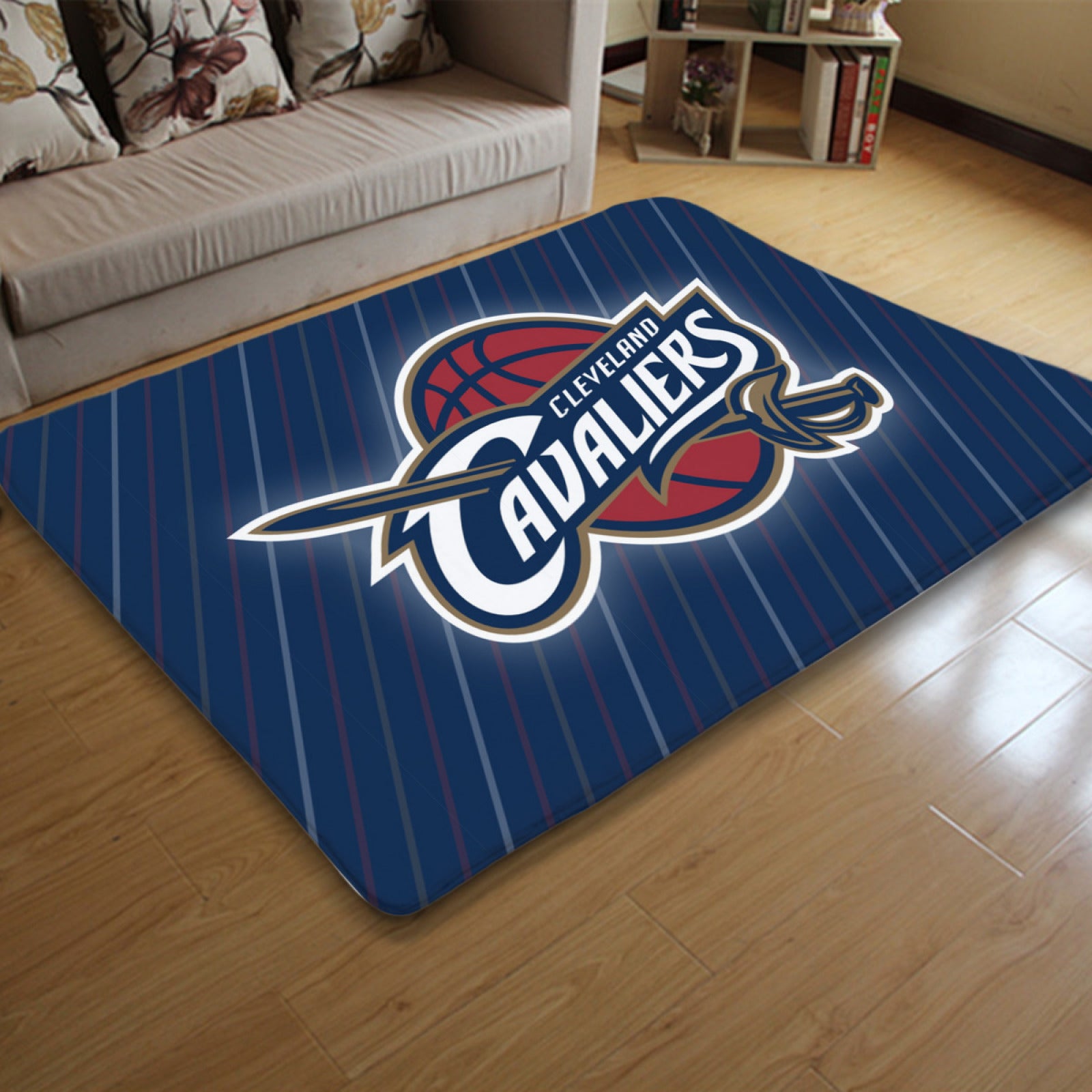 Cleveland Basketball Cavaliers Carpet Living Room Bedroom Mats Kitchen Bathroom Rugs