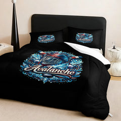 Colorado Avalanche Hockey League Comforter Pillowcase Sets Blanket All Season Reversible Quilted Duvet