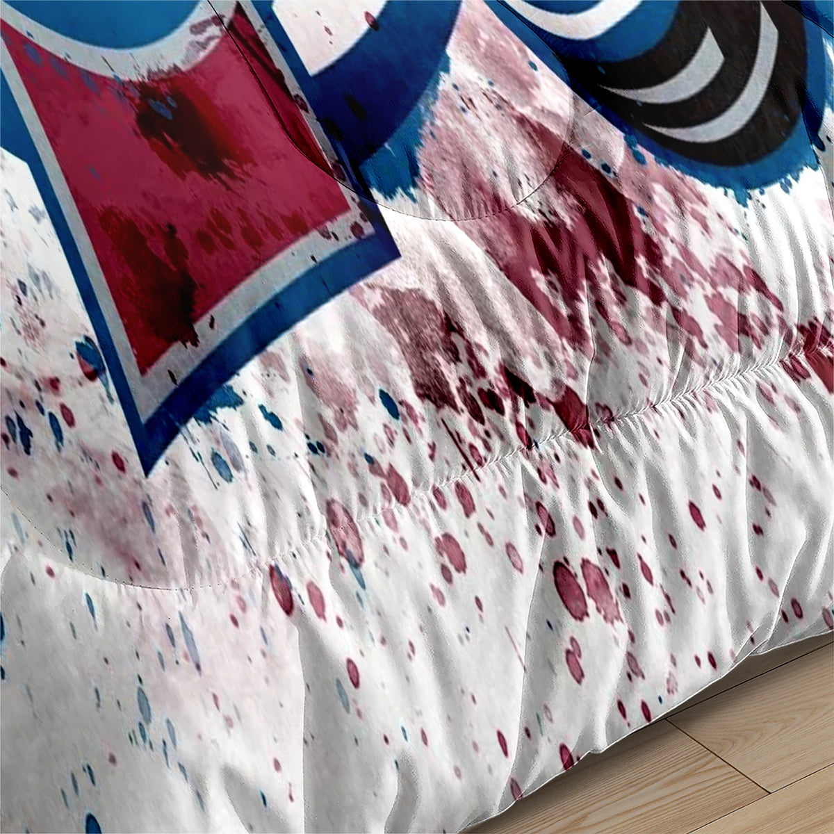 Colorado Avalanche Hockey League Comforter Pillowcase Sets Blanket All Season Reversible Quilted Duvet