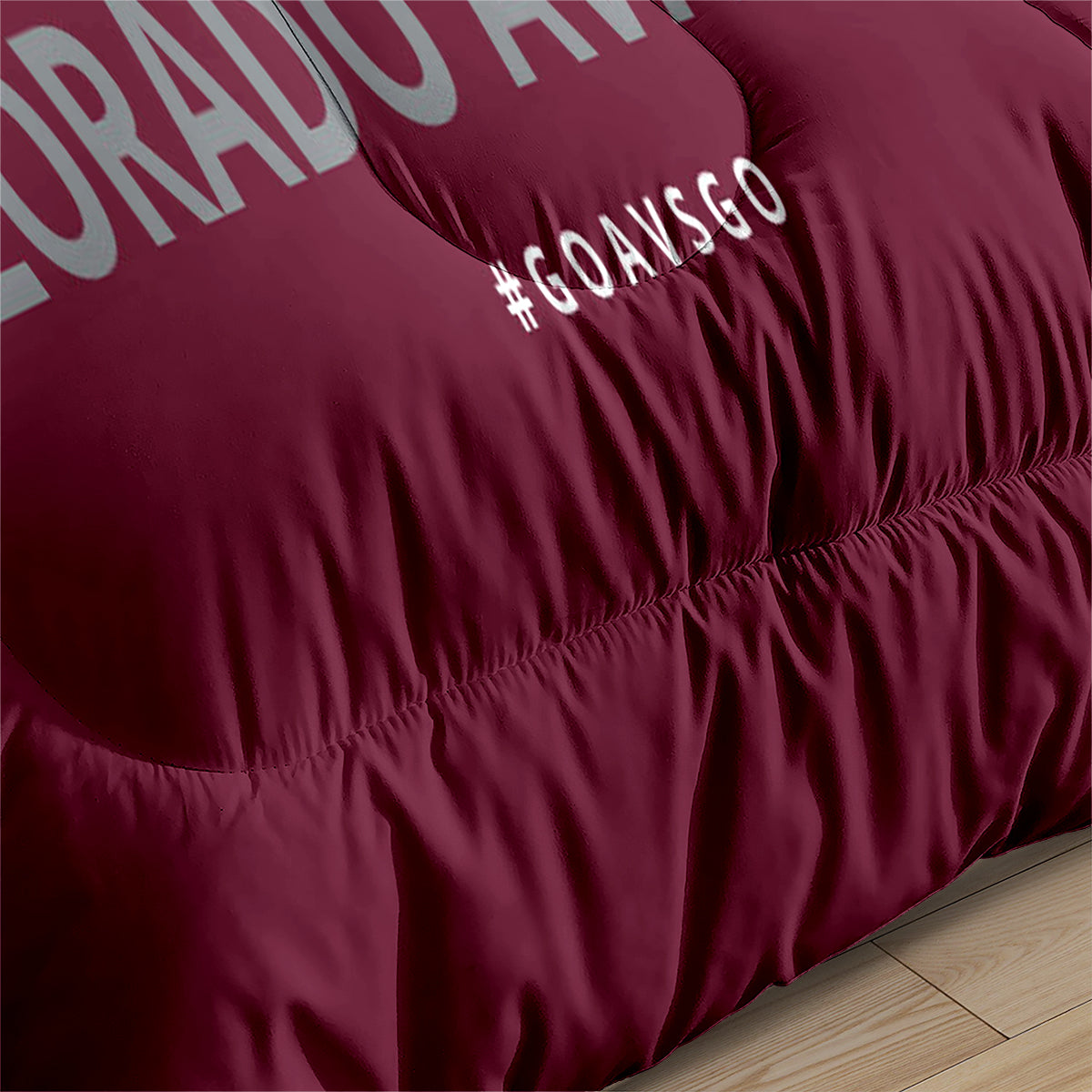 Colorado Avalanche Hockey League Comforter Pillowcase Sets Blanket All Season Reversible Quilted Duvet