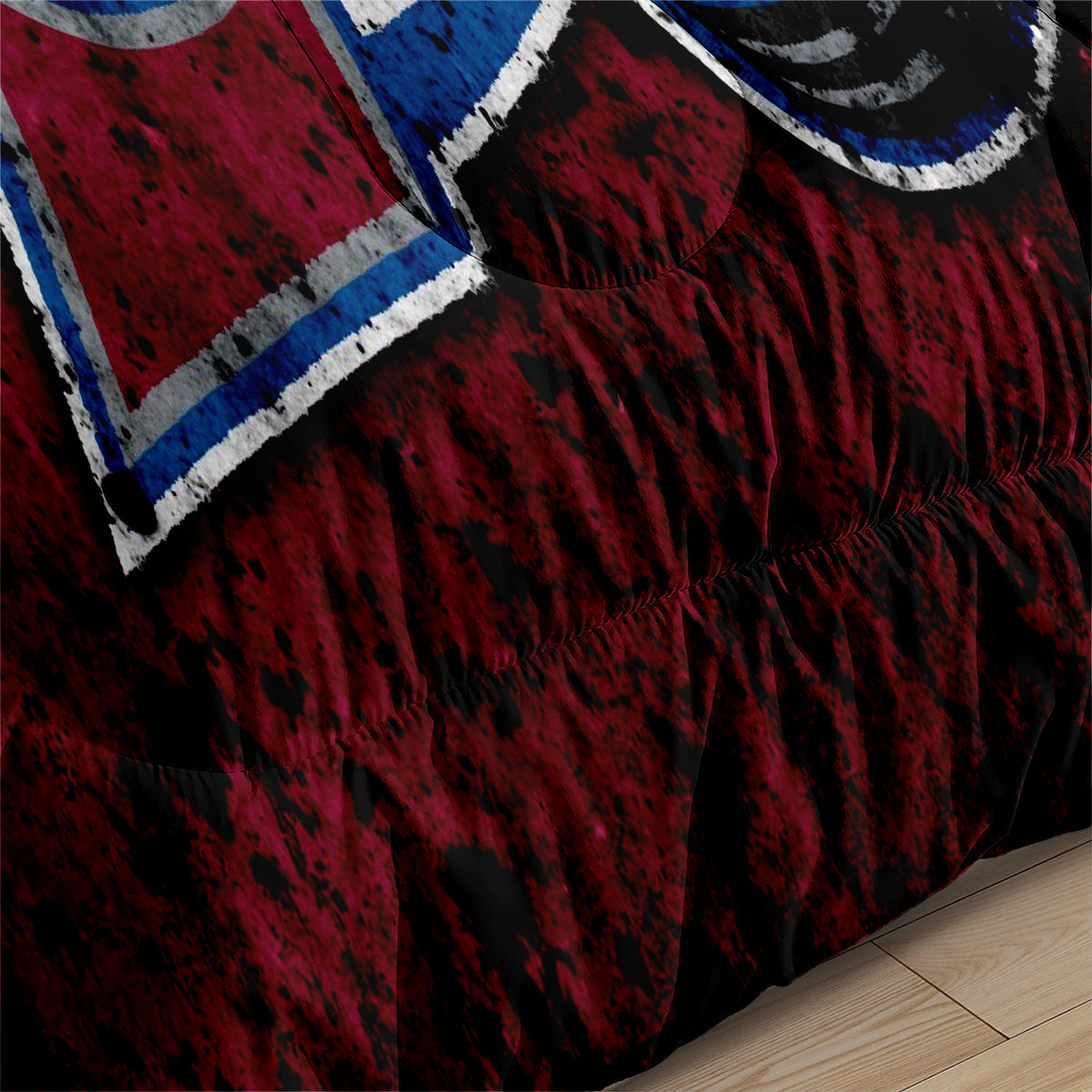 Colorado Avalanche Hockey League Comforter Pillowcase Sets Blanket All Season Reversible Quilted Duvet