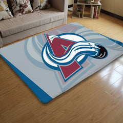 Colorado Avalanche Hockey League Carpet Living Room Bedroom Mats Kitchen Bathroom Rugs