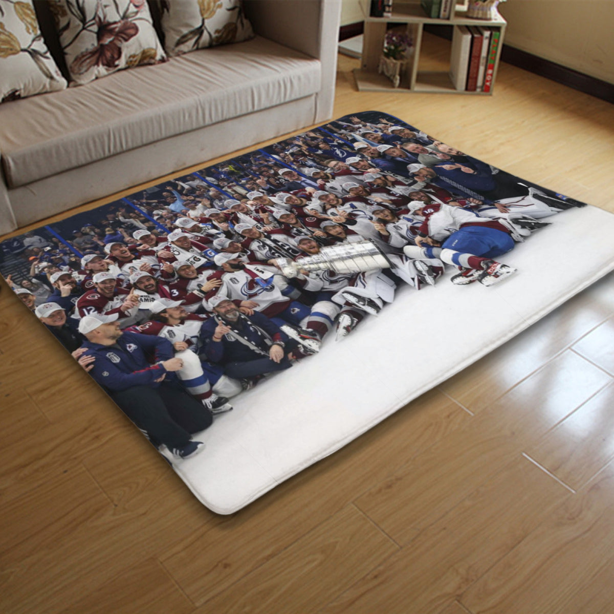 Colorado Avalanche Hockey League Carpet Living Room Bedroom Mats Kitchen Bathroom Rugs