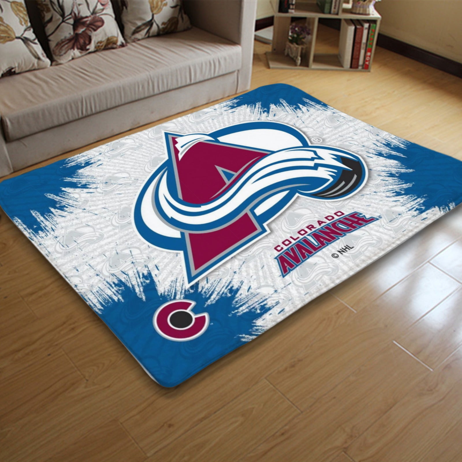 Colorado Avalanche Hockey League Carpet Living Room Bedroom Mats Kitchen Bathroom Rugs