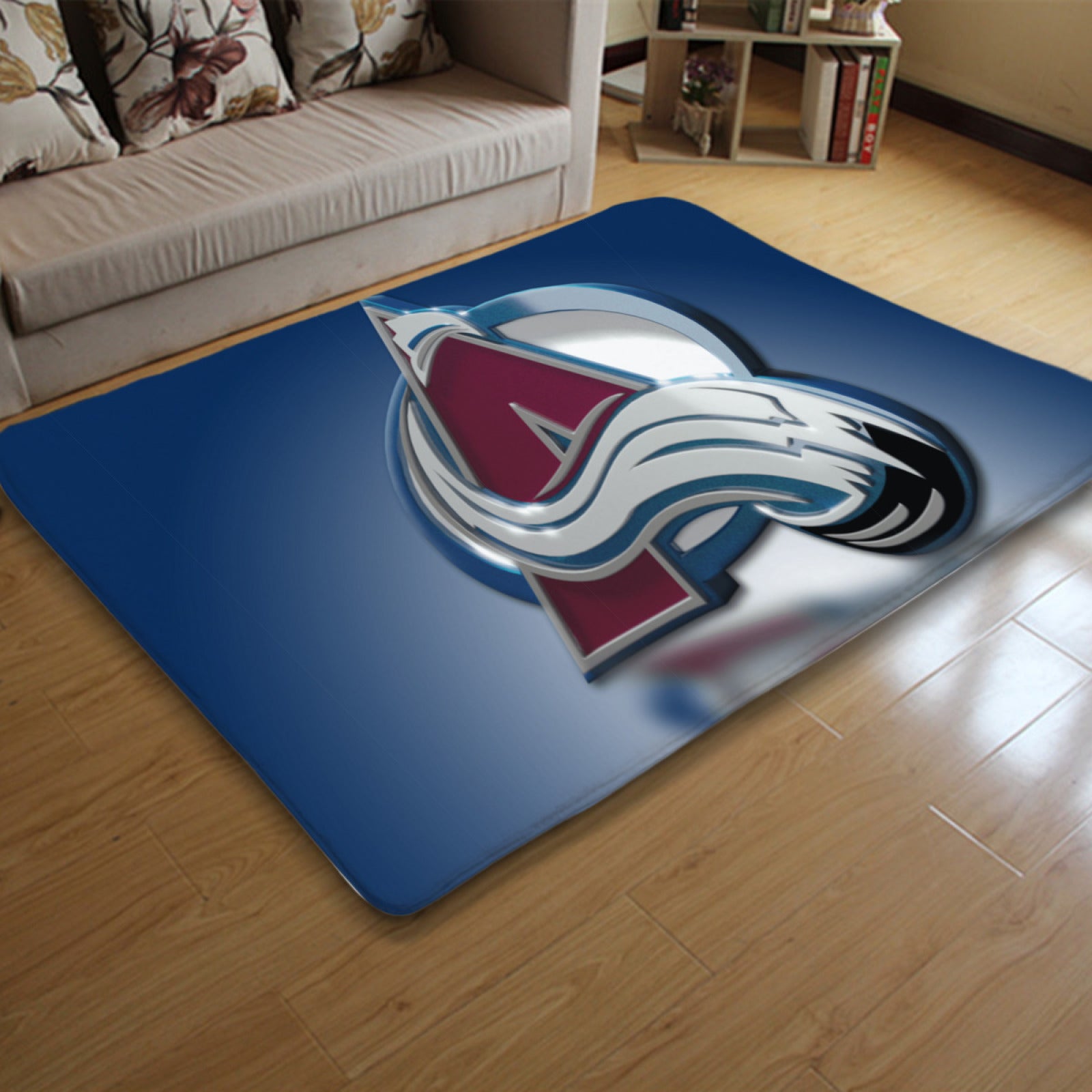 Colorado Avalanche Hockey League Carpet Living Room Bedroom Mats Kitchen Bathroom Rugs