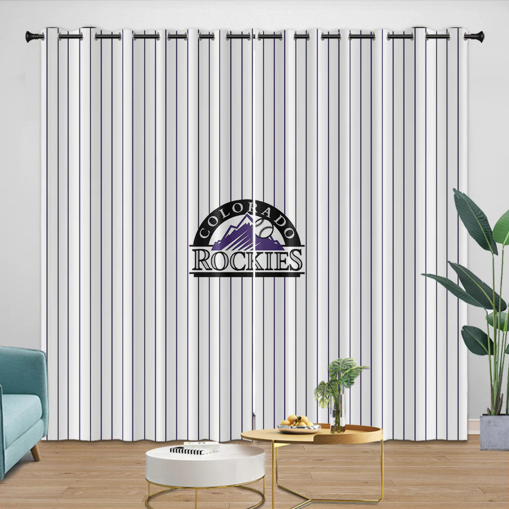 Colorado Rockies Blackout Curtain for Living Room Bedroom Window Treatment