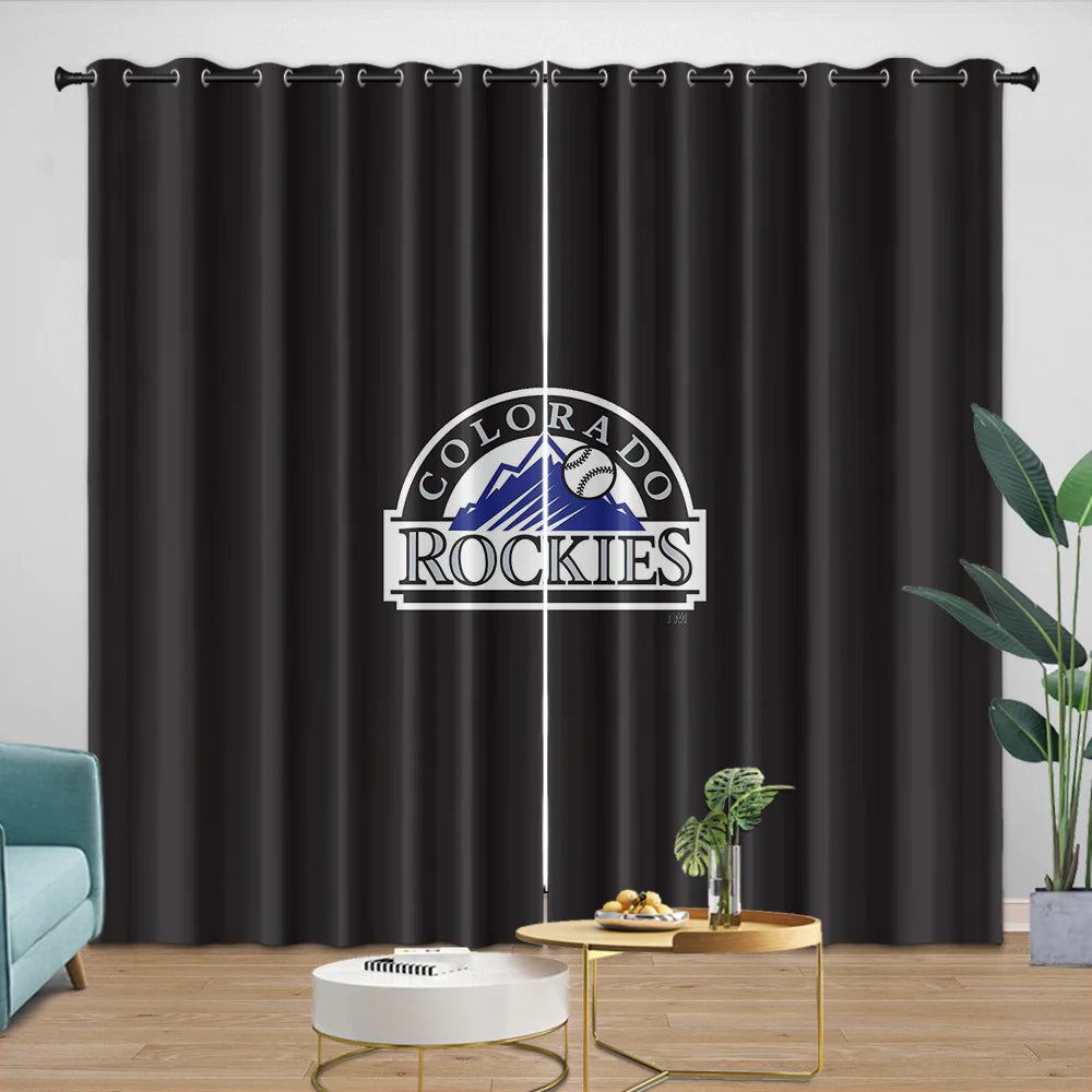 Colorado Rockies Blackout Curtain for Living Room Bedroom Window Treatment