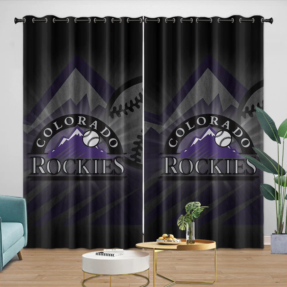 Colorado Rockies Blackout Curtain for Living Room Bedroom Window Treatment