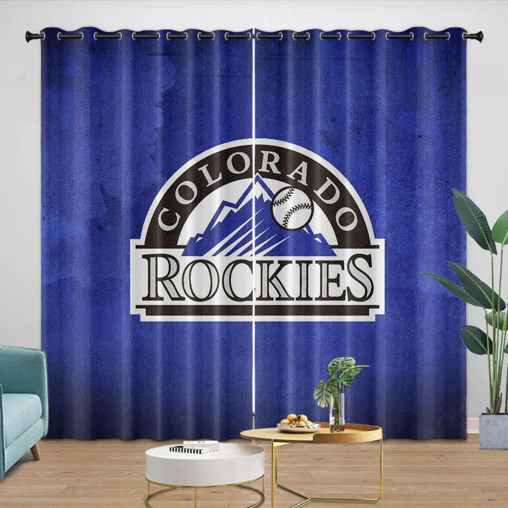 Colorado Rockies Blackout Curtain for Living Room Bedroom Window Treatment