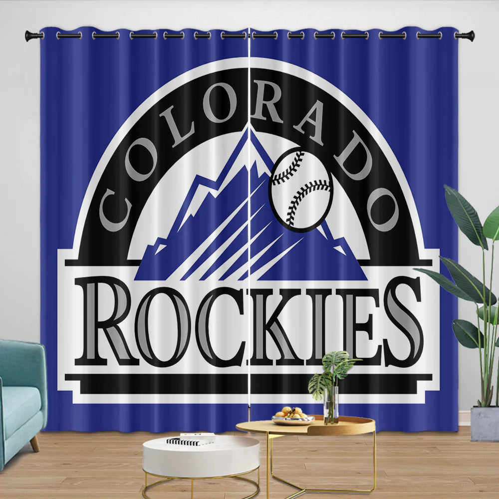 Colorado Rockies Blackout Curtain for Living Room Bedroom Window Treatment