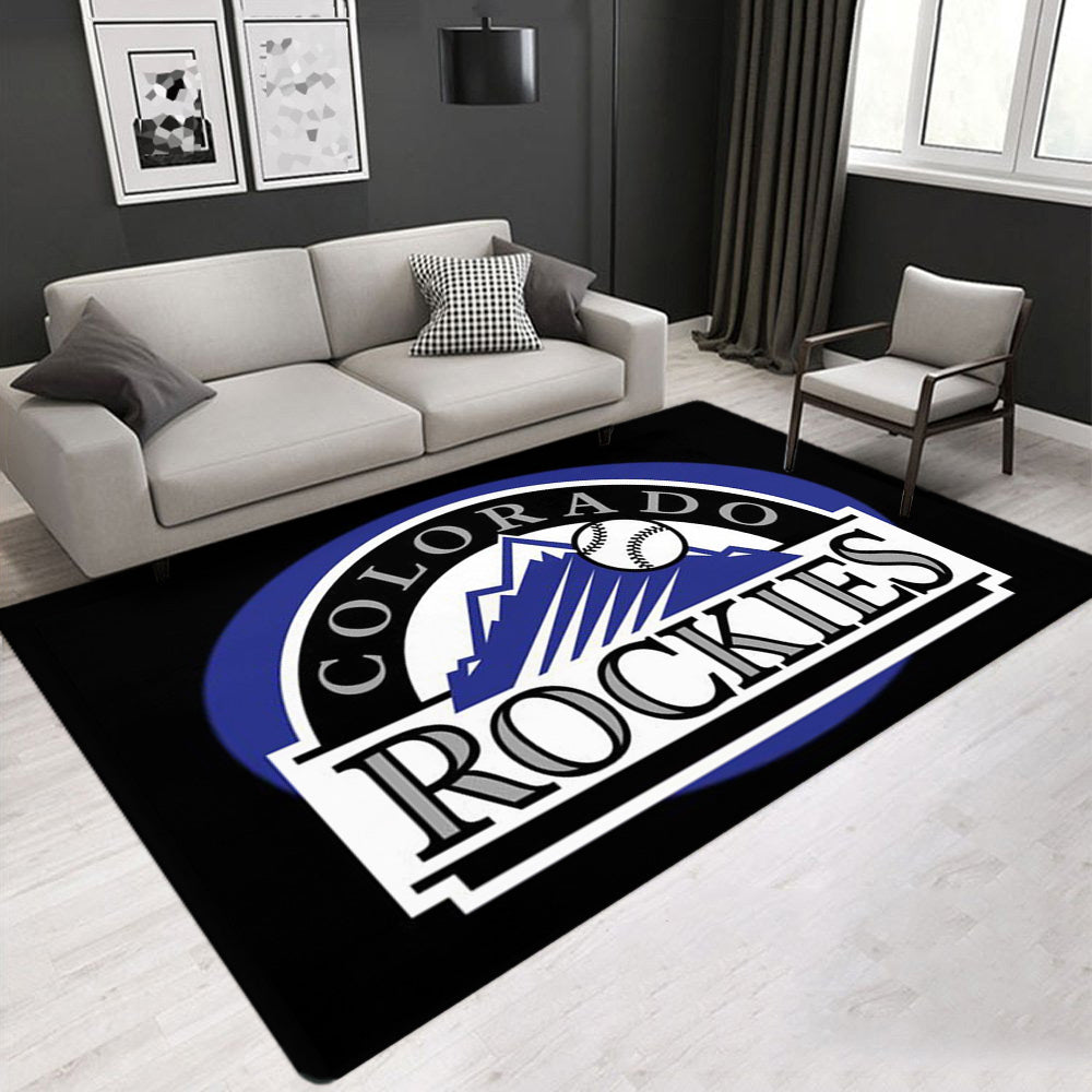 Colorado Rockies Carpet Living Room Bedroom Mats Kitchen Bathroom Rugs