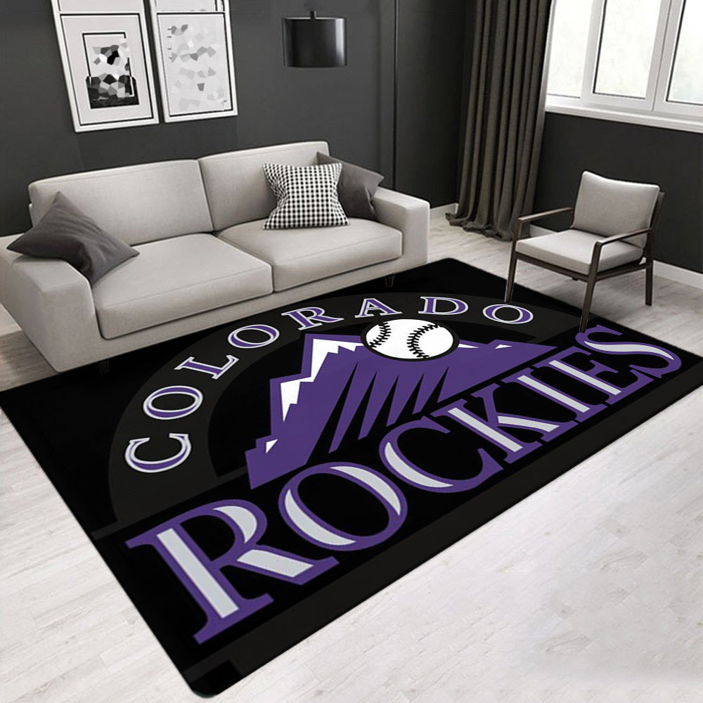 Colorado Rockies Carpet Living Room Bedroom Mats Kitchen Bathroom Rugs