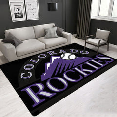 Colorado Rockies Carpet Living Room Bedroom Mats Kitchen Bathroom Rugs