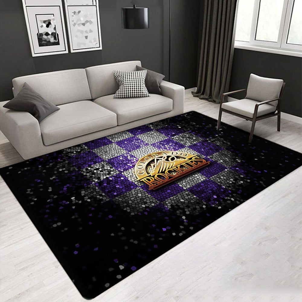 Colorado Rockies Carpet Living Room Bedroom Mats Kitchen Bathroom Rugs