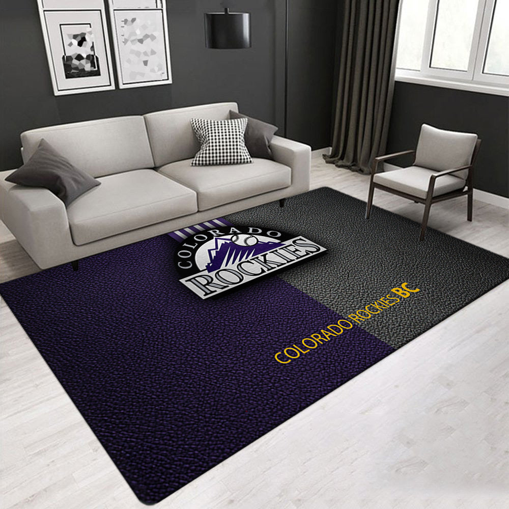 Colorado Rockies Carpet Living Room Bedroom Mats Kitchen Bathroom Rugs