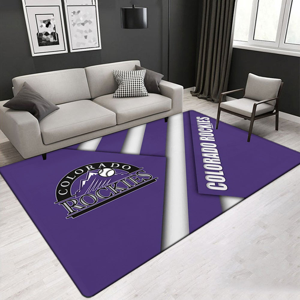 Colorado Rockies Carpet Living Room Bedroom Mats Kitchen Bathroom Rugs