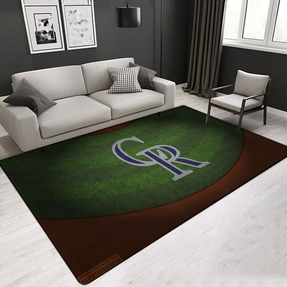 Colorado Rockies Carpet Living Room Bedroom Mats Kitchen Bathroom Rugs